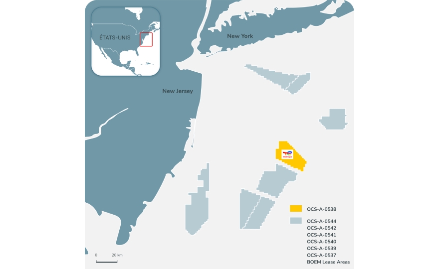 TotalEnergies Wins Maritime Lease to Develop a 3 GW+ Offshore Wind Farm on the East Coast of New York and New Jersey